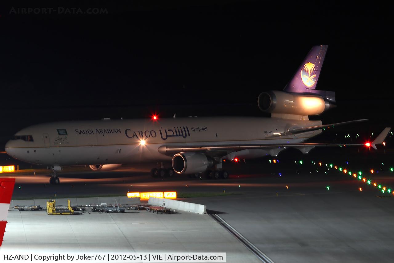HZ-AND, 1997 McDonnell Douglas MD-11F C/N 48777, Saudi Arabian Cargo