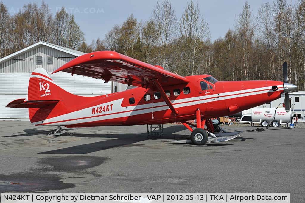 N424KT, 1958 De Havilland Canada DHC-3 Otter C/N 338, K2 Aviation Dash 3