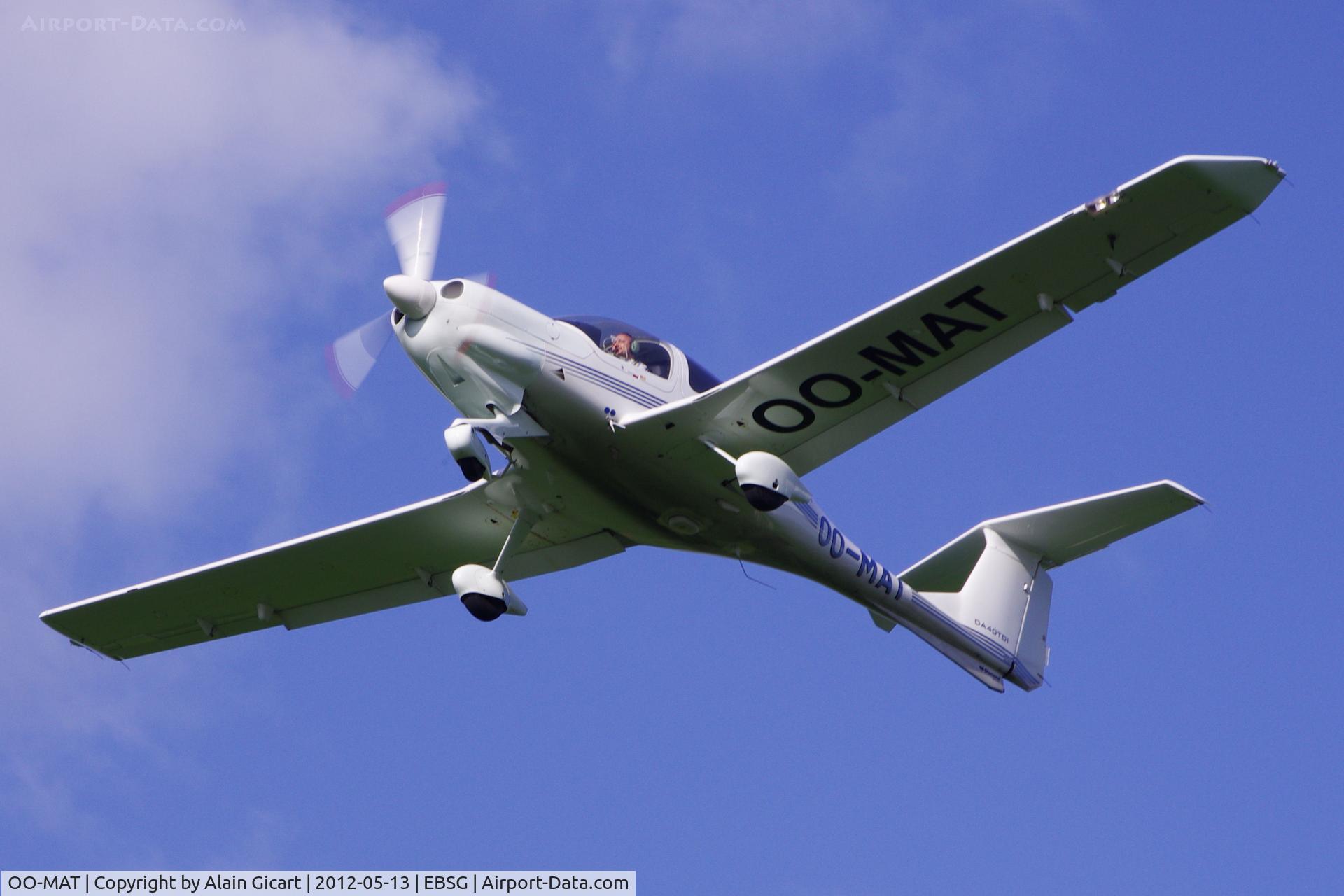 OO-MAT, 2004 Diamond DA-40D Diamond Star C/N D4.045, Landing
