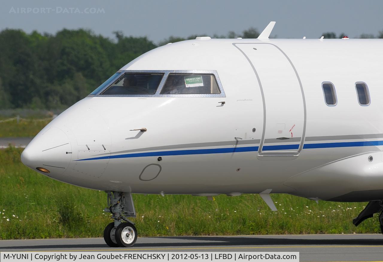 M-YUNI, 2008 Bombardier Challenger 605 (CL-600-2B16) C/N 5751, 