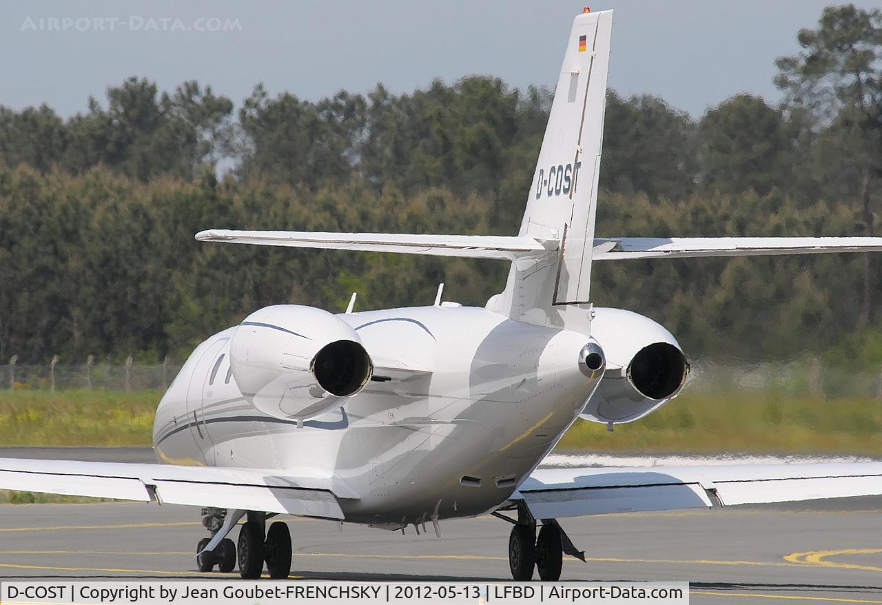 D-COST, 2007 Cessna 680 Citation Sovereign C/N 680-0153, flight FJE6164