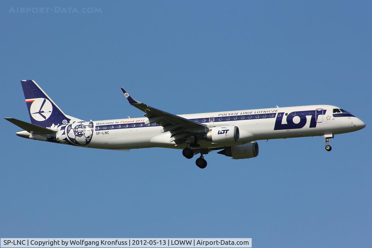 SP-LNC, 2011 Embraer 195LR (ERJ-190-200LR) C/N 19000462, LOT Polish