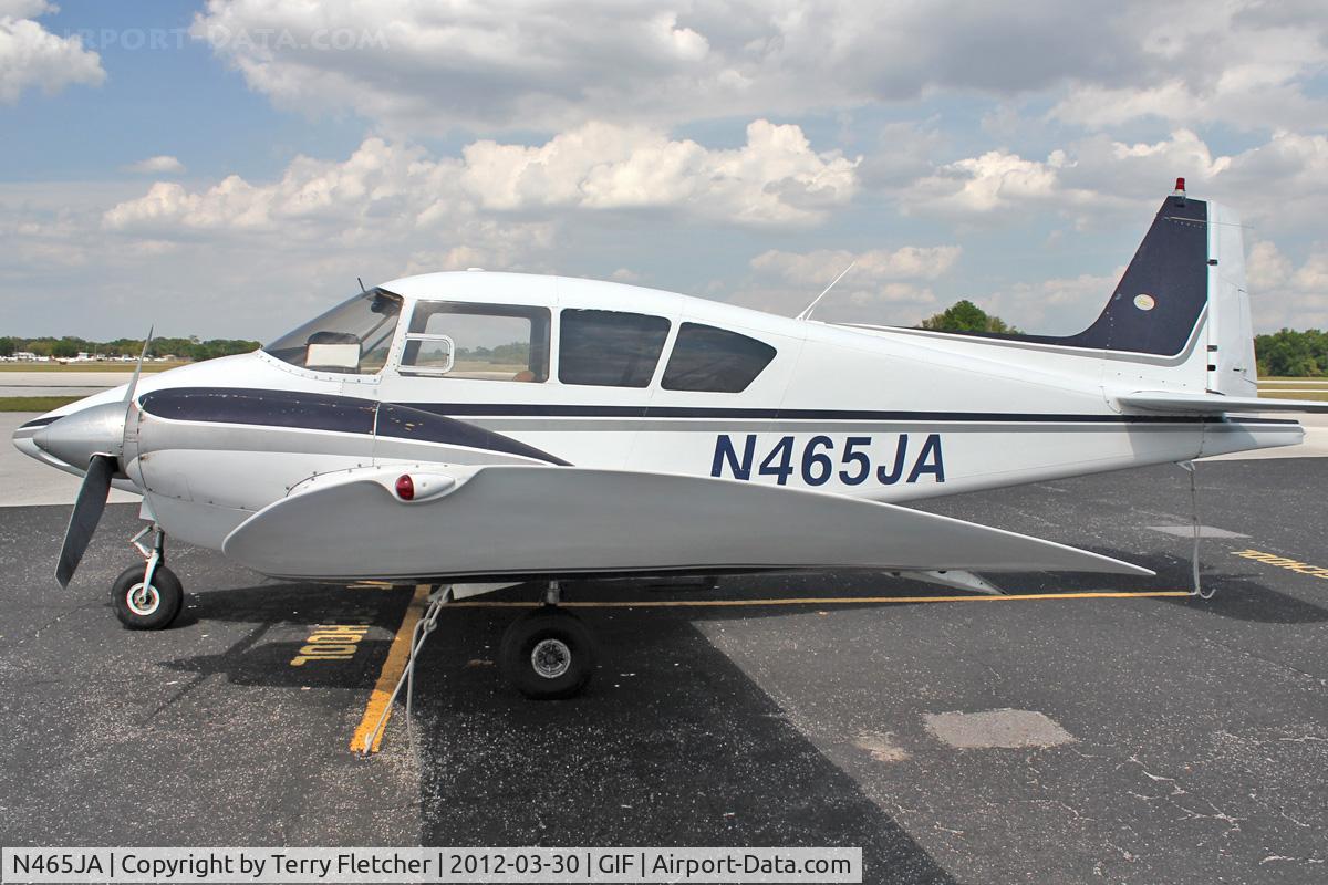 N465JA, 1957 Piper PA-23 C/N 23-1033, At Gilbert Airport ,Winter Haven , Florida