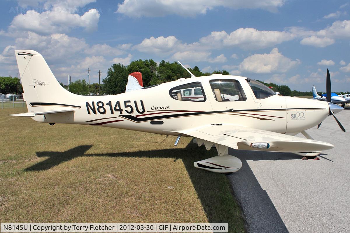 N8145U, 2003 Cirrus SR22 C/N 0683, At Gilbert Airport ,Winter Haven , Florida