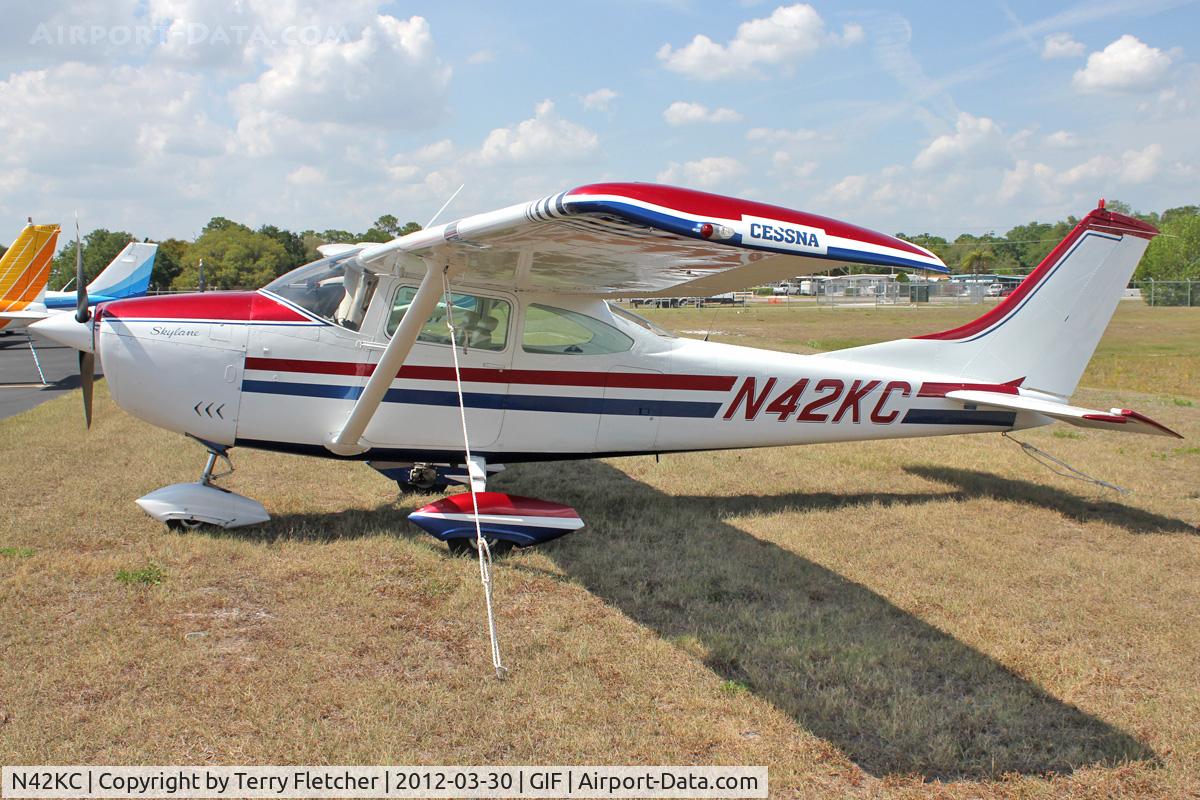 N42KC, 1968 Cessna 182L Skylane C/N 18259044, At Gilbert Airport ,Winter Haven , Florida