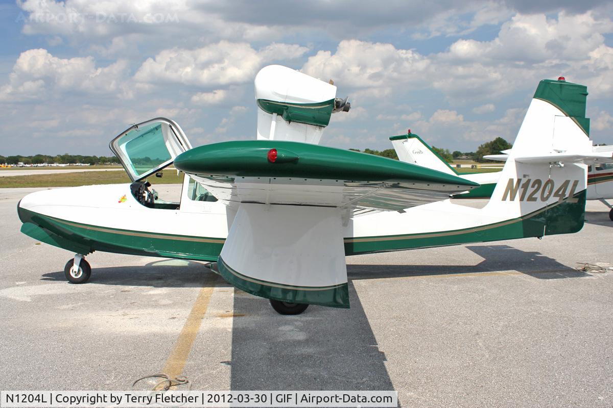 N1204L, 1975 Consolidated Aeronautics Inc. LAKE LA-4 C/N 709, At Gilbert Airport ,Winter Haven , Florida