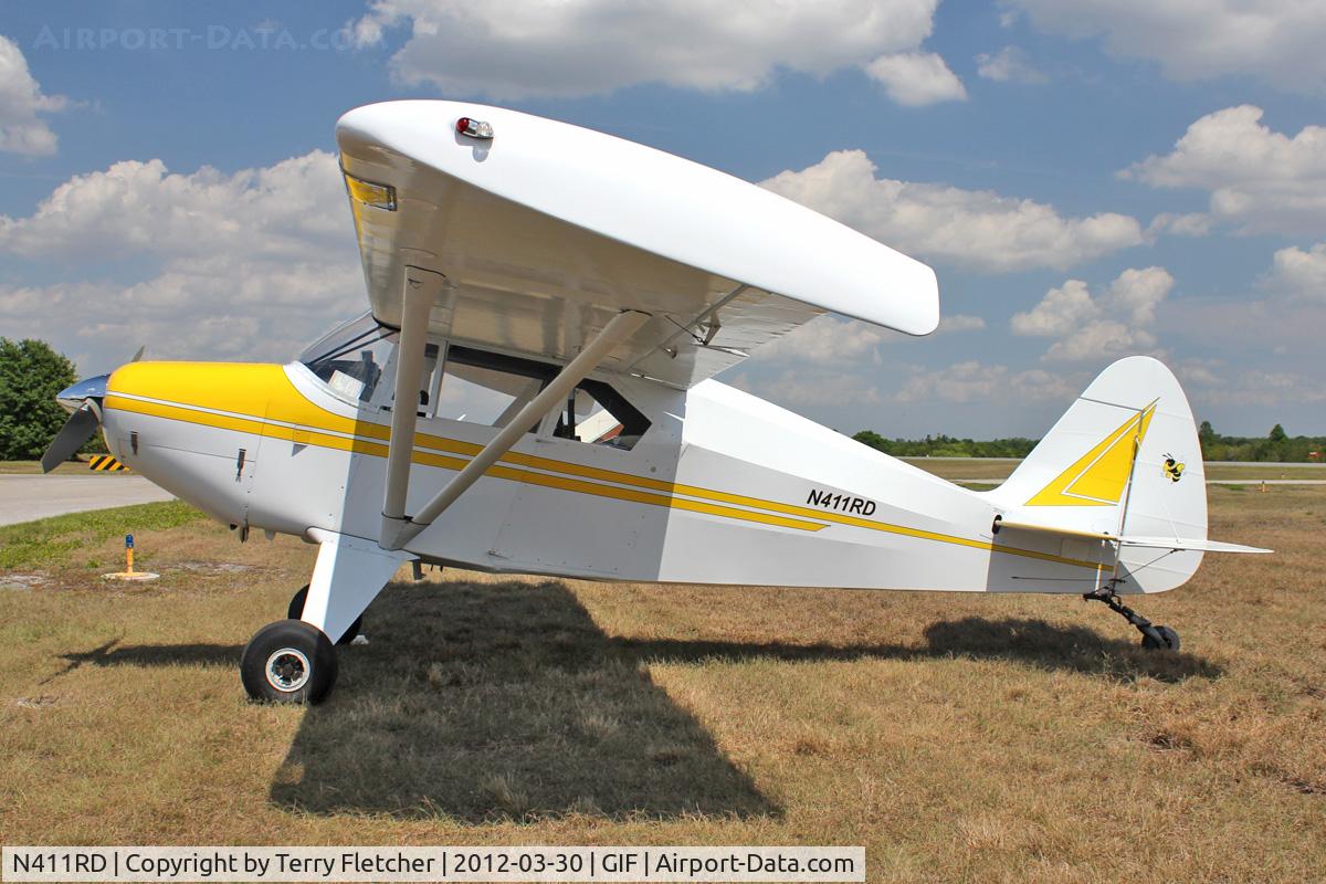 N411RD, 1957 Piper PA-22-150 C/N 22-5234, At Gilbert Airport ,Winter Haven , Florida