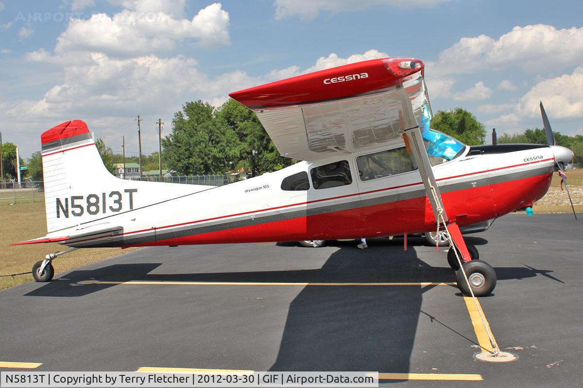 N5813T, 1964 Cessna 185C Skywagon C/N 185-0713, At Gilbert Airport ,Winter Haven , Florida