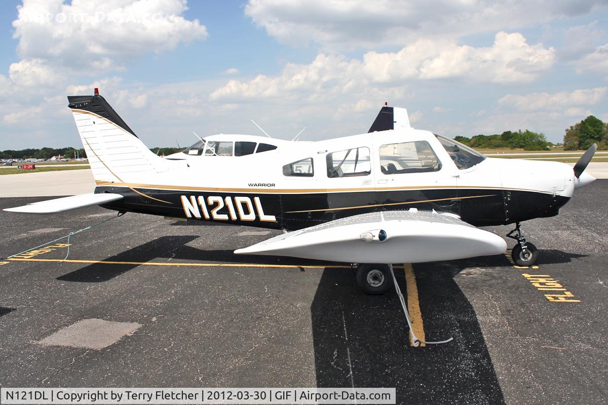 N121DL, 1979 Piper PA-28-161 C/N 28-8016115, At Gilbert Airport ,Winter Haven , Florida