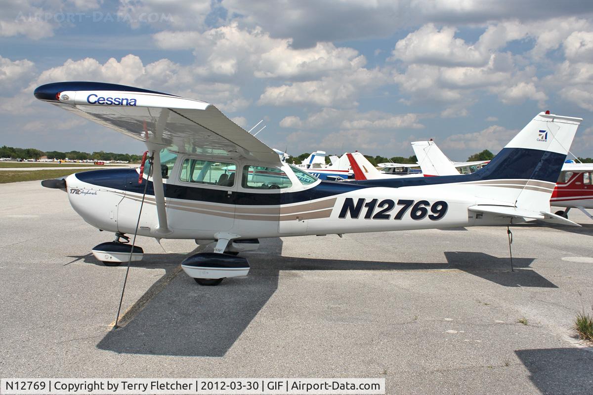 N12769, 1973 Cessna 172M C/N 17262243, At Gilbert Airport ,Winter Haven , Florida