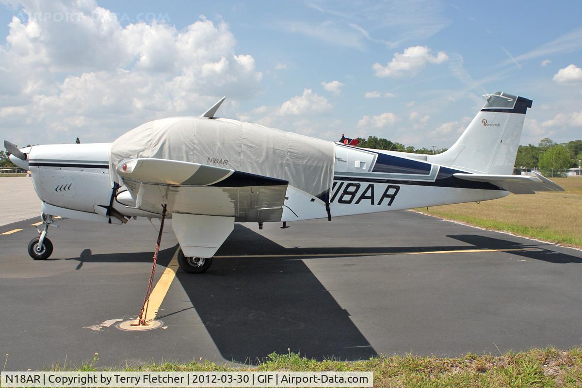 N18AR, 1965 Beech 35-C33 Debonair C/N CD-959, At Gilbert Airport ,Winter Haven , Florida