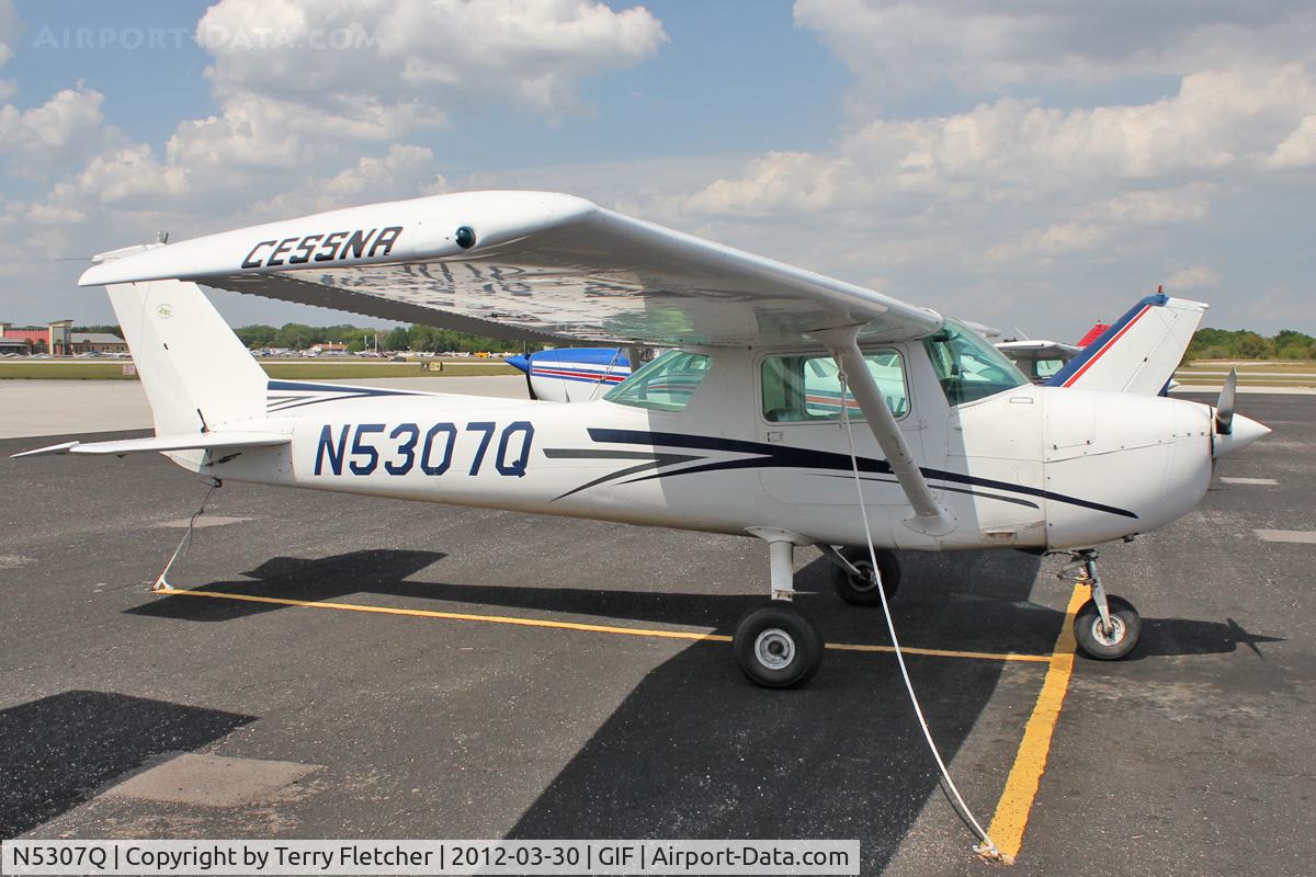 N5307Q, 1972 Cessna 150L C/N 15073207, At Gilbert Airport ,Winter Haven , Florida