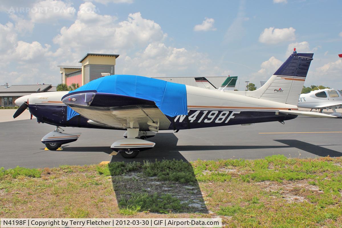 N4198F, 1976 Piper PA-28-181 C/N 28-7790006, At Gilbert Airport ,Winter Haven , Florida