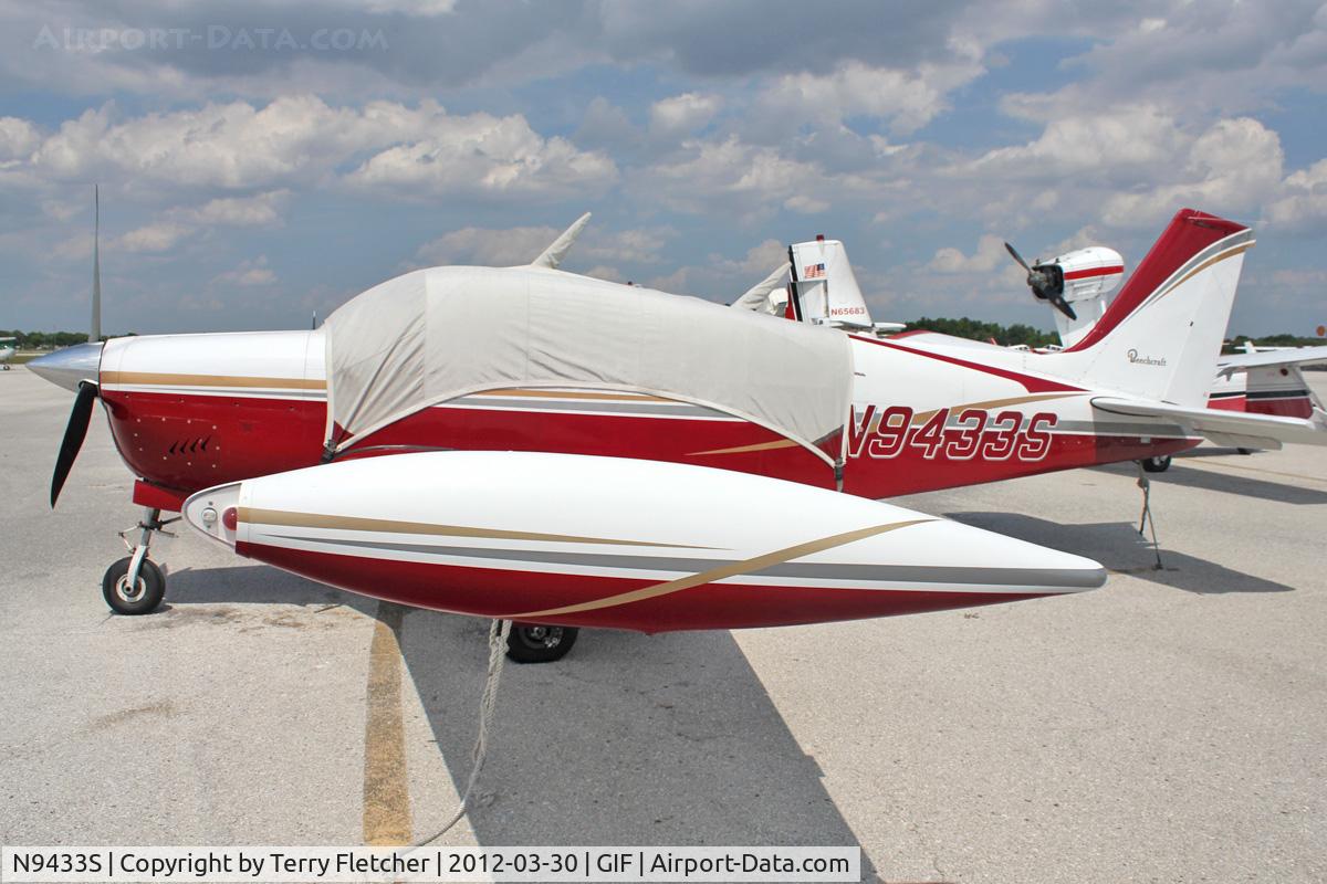 N9433S, 1965 Beech 35-C33 Debonair C/N CD-1002, At Gilbert Airport ,Winter Haven , Florida