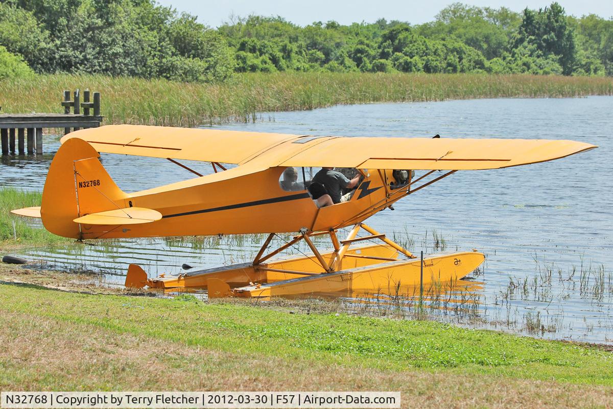N32768, 1940 Piper J3C-65 Cub C/N 5603, At Jack Brown's Seaplane Base  ,Winter Haven , Florida