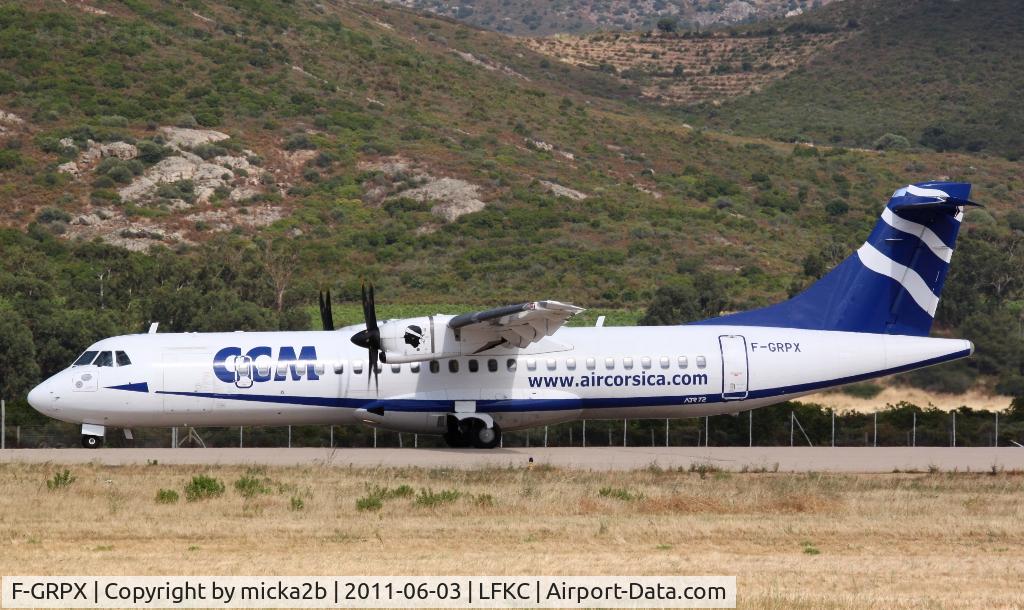 F-GRPX, 2006 ATR 72-212A C/N 734, Taxiing