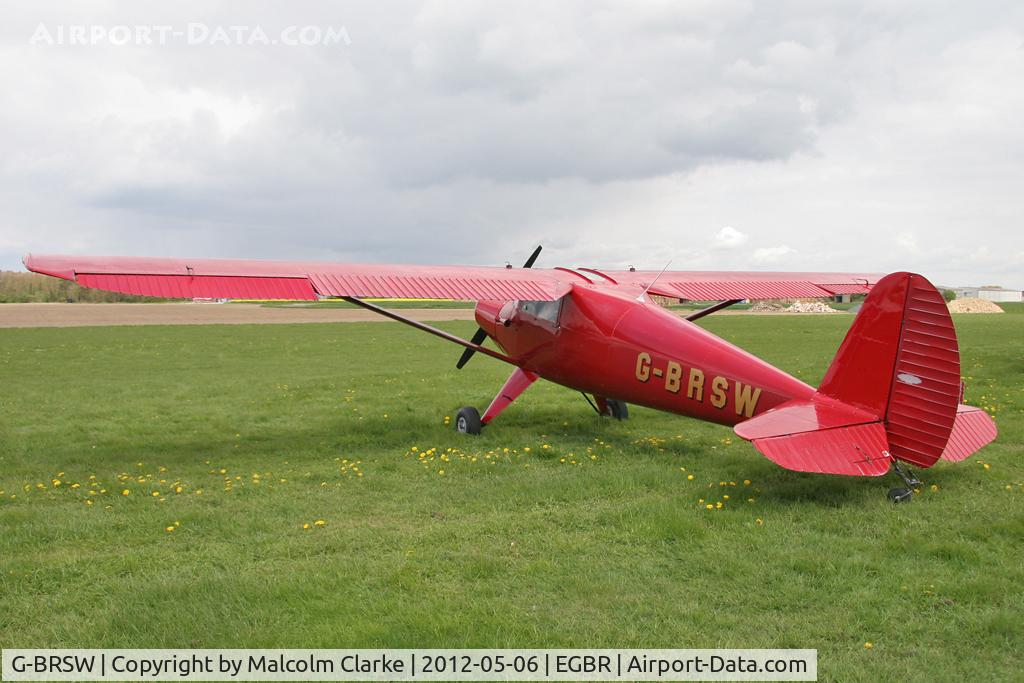 G-BRSW, 1946 Luscombe 8A C/N 3249, Luscombe 8A at Breighton Airfield's 2012 May-hem Fly-In.