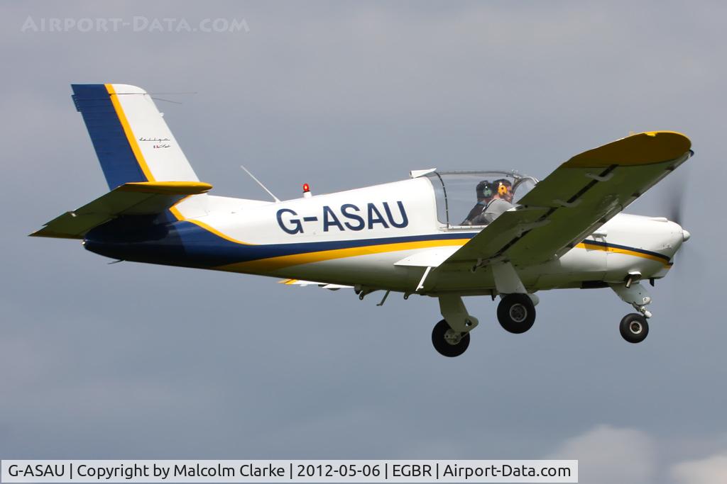 G-ASAU, 1962 Morane-Saulnier MS-880B Rallye Club C/N 179, Morane Saulnier MS-880B Rallye Club at Breighton Airfield's 2012 May-hem Fly-In.