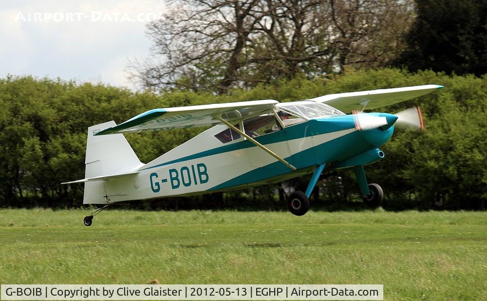 G-BOIB, 1997 Wittman W-10 Tailwind C/N PFA 031-10551, Hex: 402ABD