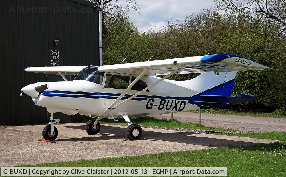 G-BUXD, 1993 Maule MXT-7-160 Super Rocket C/N 17001C, Ex: N9231R > G-BUXD - Originally owned to, Aeromarine Ltd May 1993 & currently in private hands since May 2010