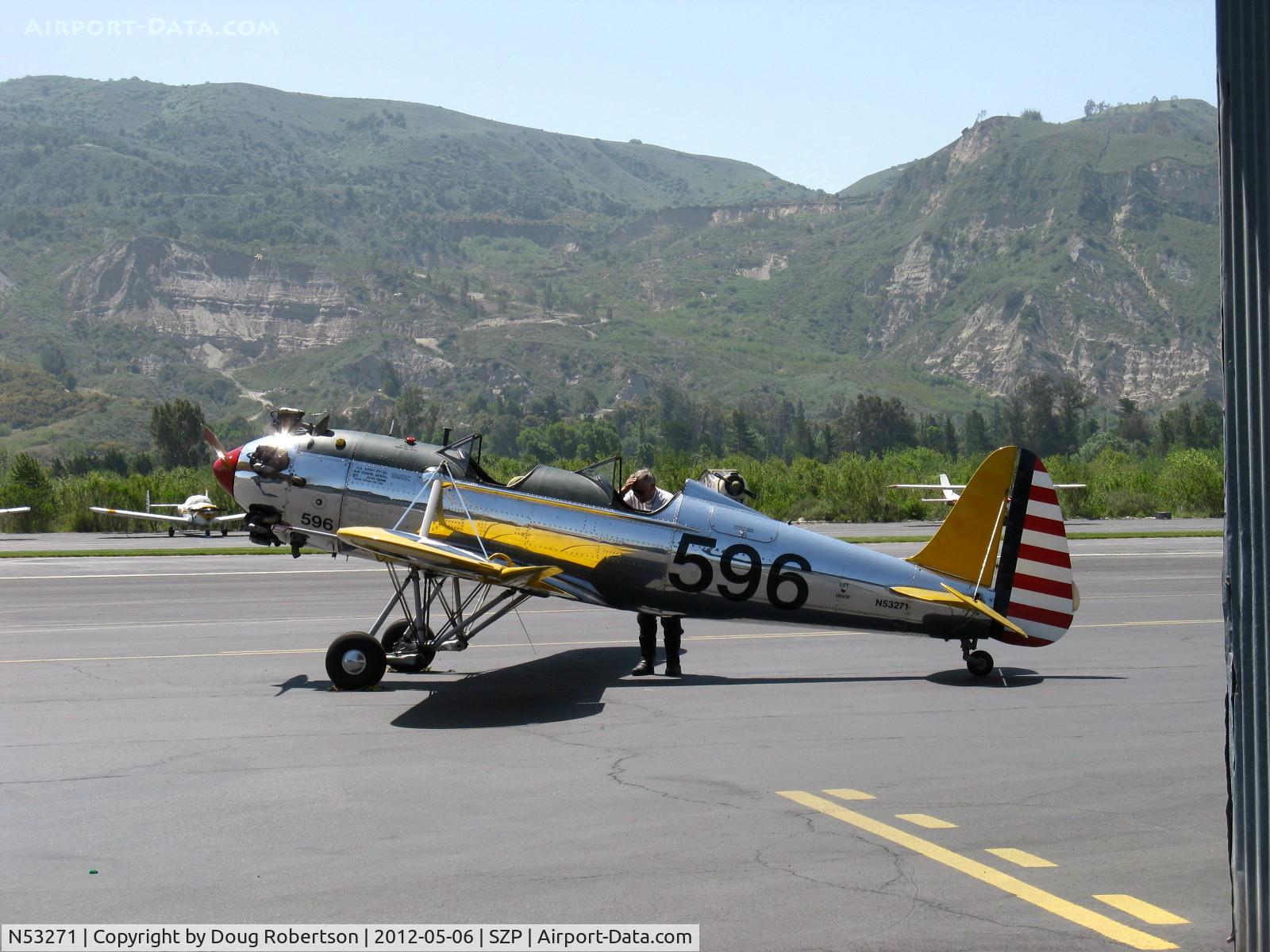 N53271, 1941 Ryan Aeronautical ST3KR C/N 1625, Ryan Aeronautical ST-3KR as PT-22, Kinner R5-540-1 160 Hp
