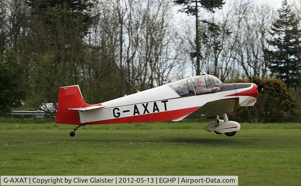G-AXAT, 1958 Jodel D-117A C/N 836, Ex: F-BITJ> G-AXAT