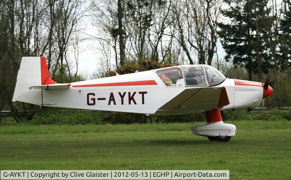G-AYKT, 1957 SAN Jodel D-117 C/N 507, Ex: F-OAYY > F-BGYY > G-AYKT