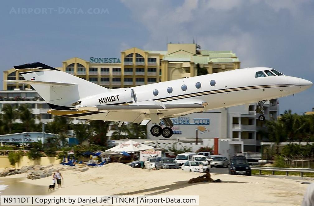 N911DT, 1982 Dassault Fan Jet Falcon (20F) C/N 471, N911DT