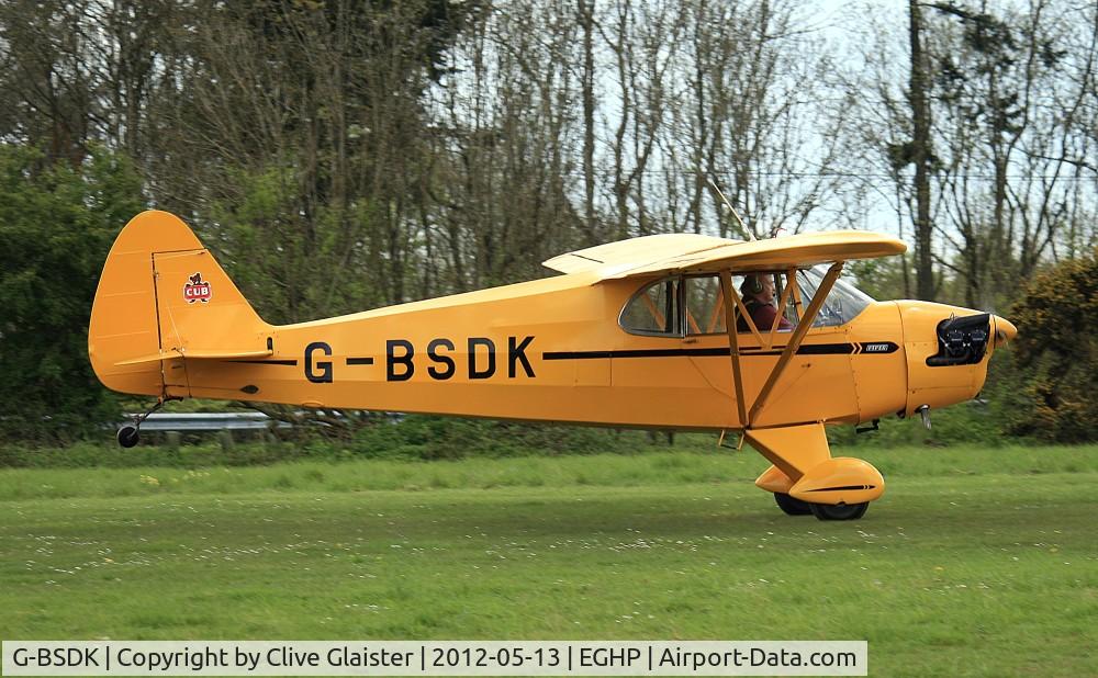 G-BSDK, 1941 Piper J-5A Cub Cruiser Cub Cruiser C/N 5-175, Ex: NC30337 > N30337 > G-BSDK - Has been in private hands since March 1990