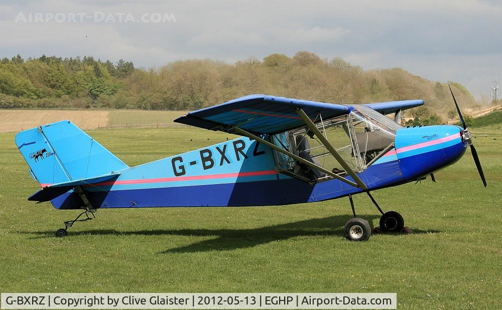 G-BXRZ, 2000 Rans S-6-116 Coyote II C/N PFA 204A-13195, Has been in private hands since February 1998 - The dust in the background is caused by motor bikes scrambling, luckily, the wind was blowing in out favour.