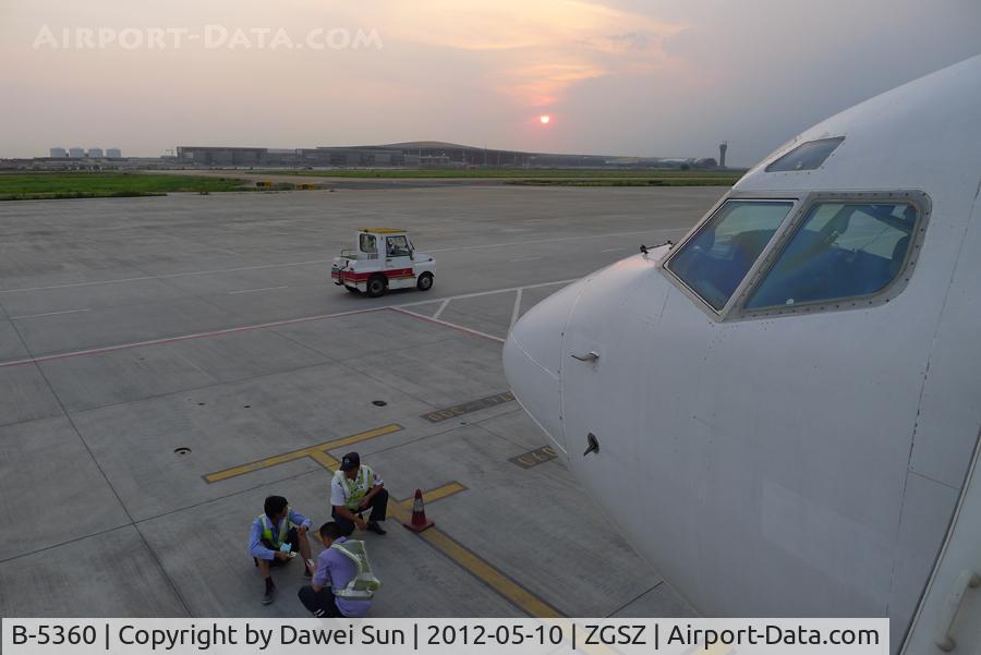 B-5360, 2000 Boeing 737-86J C/N 30062, B-5360