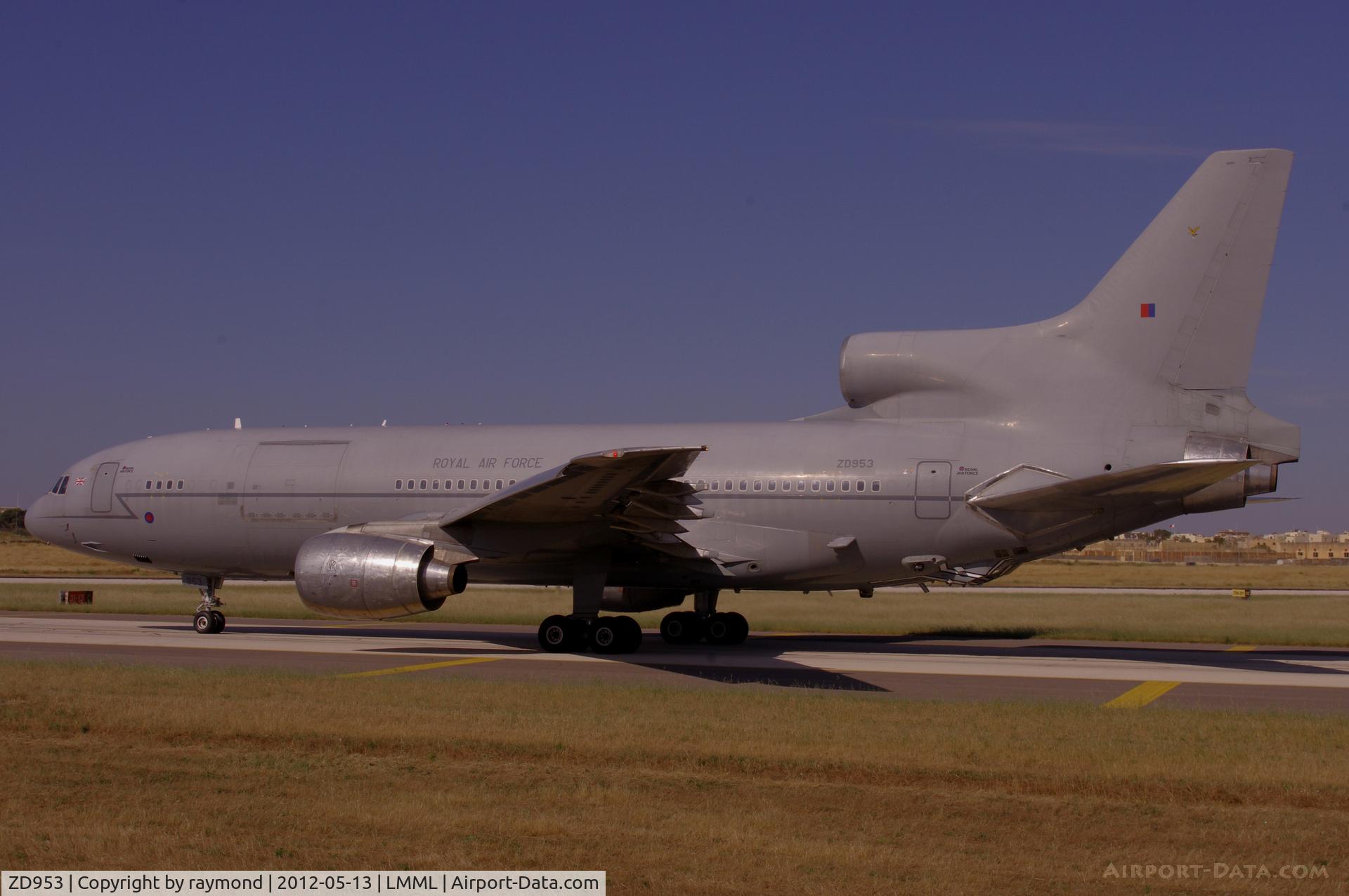ZD953, 1980 Lockheed L-1011-500  (KC1) Tristar C/N 193V-1174, L1011 Tristar ZD953 Royal Air Force seen here during taxing out for departure.