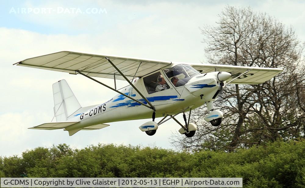 G-CDMS, 2005 Comco Ikarus C42 FB80 C/N 0506-6689, Currently owned to, Airbourne Aviation Ltd since April 2007