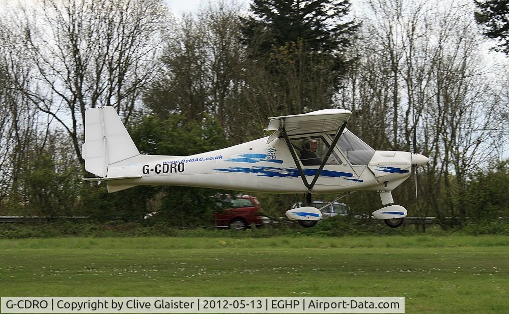 G-CDRO, 2005 Comco Ikarus C42 FB80 C/N 0507-6750, Currently owned to, Airbourne Aviation Ltd since April 2007.