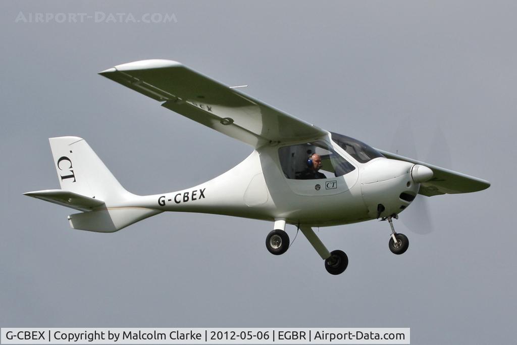 G-CBEX, 2001 Flight Design CT2K C/N 01.08.01.23, Flight Design CT2K at Breighton Airfield's 2012 May-hem Fly-In.