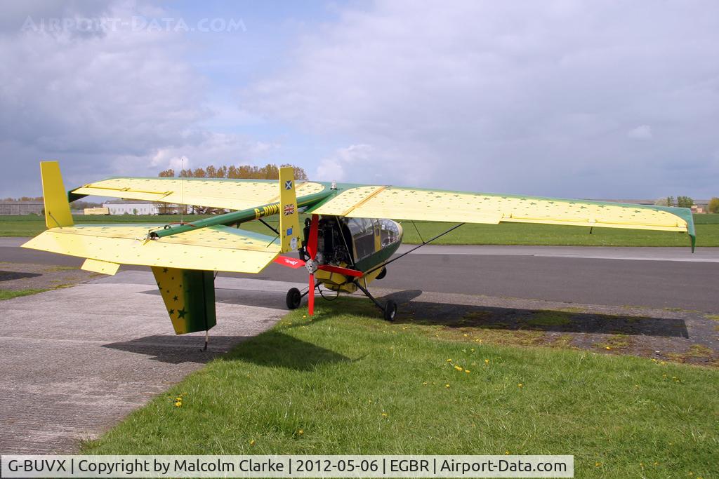 G-BUVX, 1994 CFM Streak Shadow C/N PFA 206-12410, CFM Streak Shadow at Breighton Airfield's 2012 May-hem Fly-In.