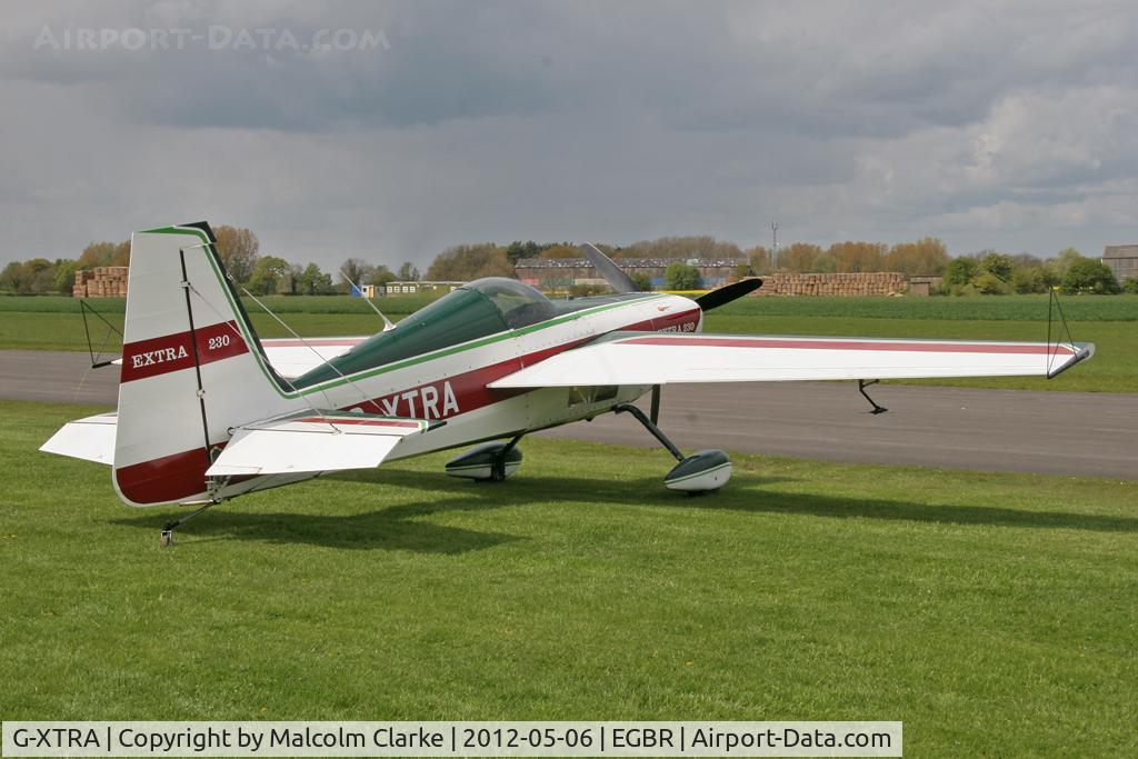 G-XTRA, 1987 Extra EA-230 C/N 12A, Extra EA-230 at Breighton Airfield's 2012 May-hem Fly-In.