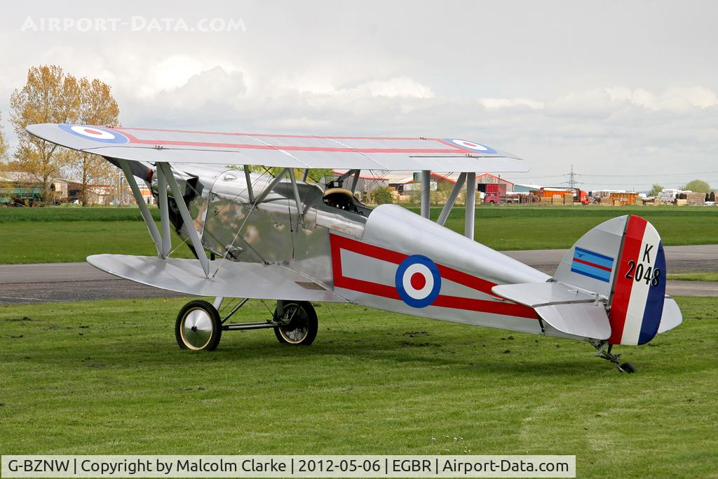 G-BZNW, 2003 Isaacs Fury II C/N PFA 011-13402, Isaacs Fury II at Breighton Airfield's 2012 May-hem Fly-In.