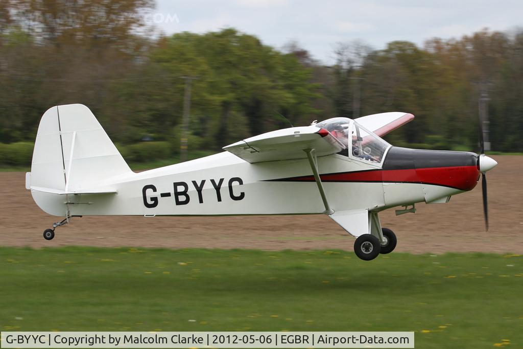 G-BYYC, 2000 Hapi Cygnet SF-2A C/N PFA 182-12311, Hapi Cygnet SF-2A at Breighton Airfield's 2012 May-hem Fly-In.
