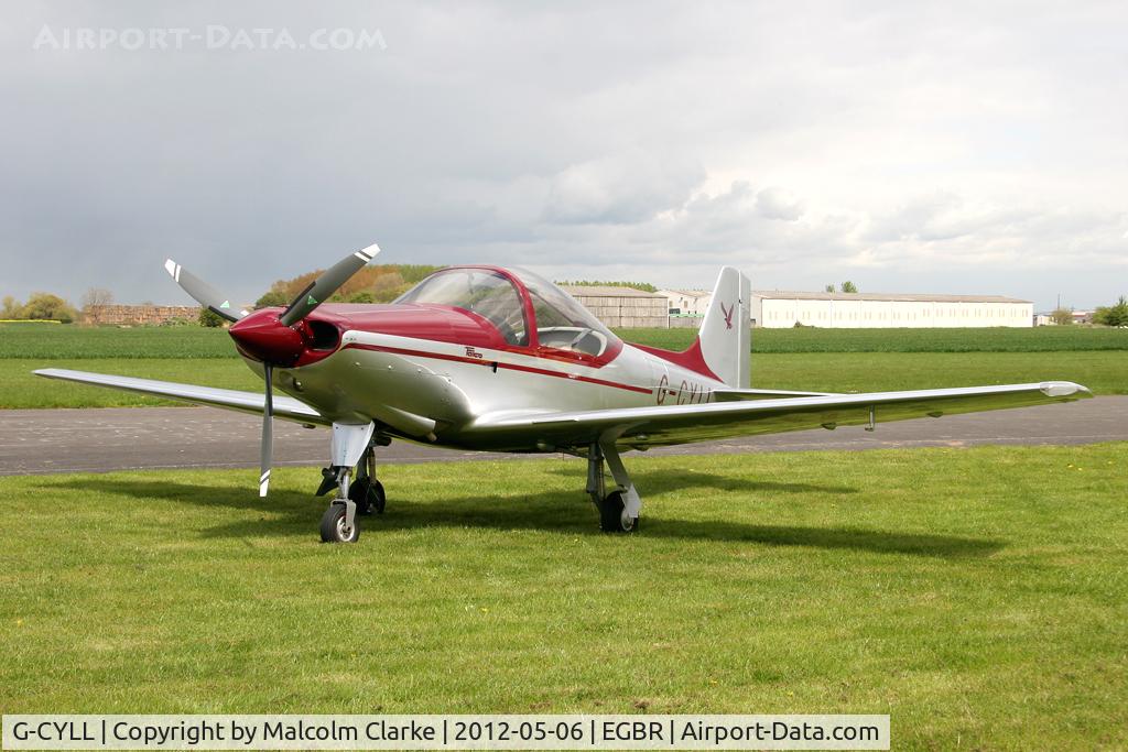 G-CYLL, 2006 Sequoia F-8L C/N PFA 100-14572, Falco F8L at Breighton Airfield's 2012 May-hem Fly-In.