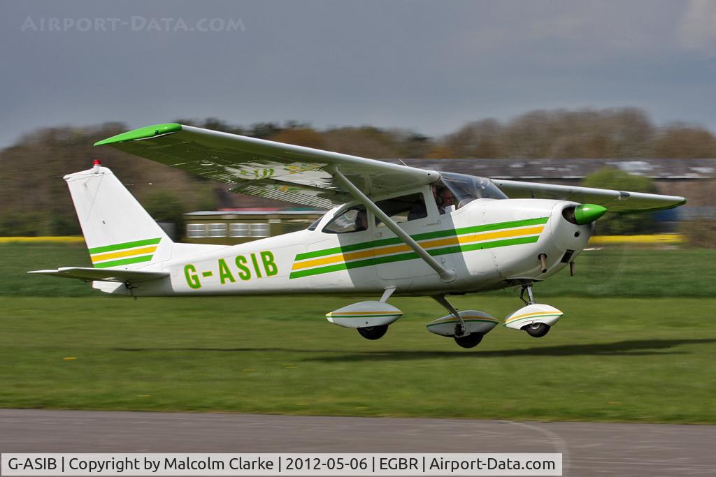 G-ASIB, 1963 Reims Cessna F172D C/N 0006, Reims F172D at Breighton Airfield's 2012 May-hem Fly-In.