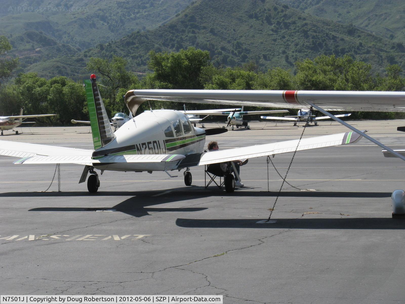 N7501J, 1968 Piper PA-28R-180 Cherokee Arrow C/N 28R-30864, 1968 Piper PA-28R-180 ARROW, Lycoming IO-360-B1E 180 Hp