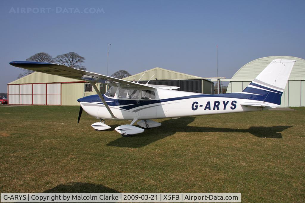 G-ARYS, 1962 Cessna 172C C/N 17249291, Cessna 172C Skyhawk, Fishburn Airfield, March 2009.