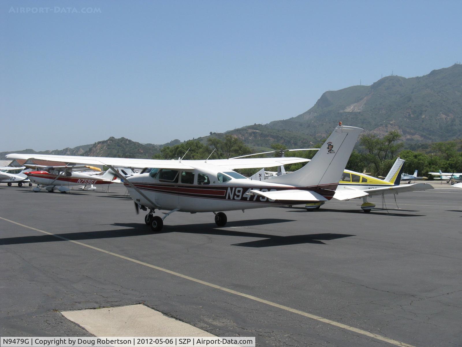 N9479G, 1971 Cessna TU206E C/N U20601679, 1971 Cessna TU206E TURBO STATIONAIR, Continental TSIO-520-C 285 Hp, taxi