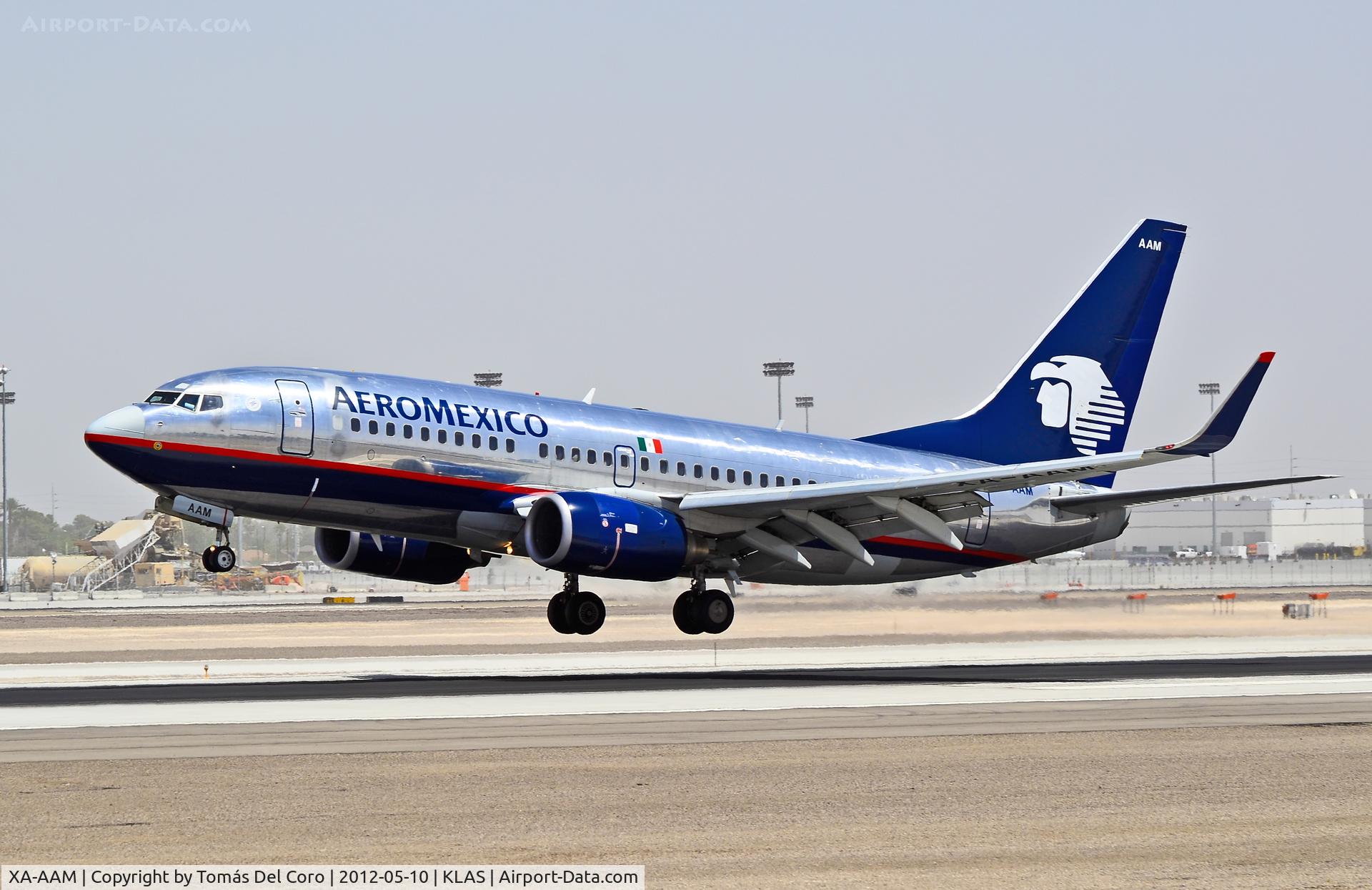 XA-AAM, 2003 Boeing 737-752 C/N 33783, XA-AAM AeroMexico Boeing 737-752 (cn 33783/1381)

- Las Vegas - McCarran International (LAS / KLAS)
USA - Nevada, May 10, 2012
Photo: Tomás Del Coro
