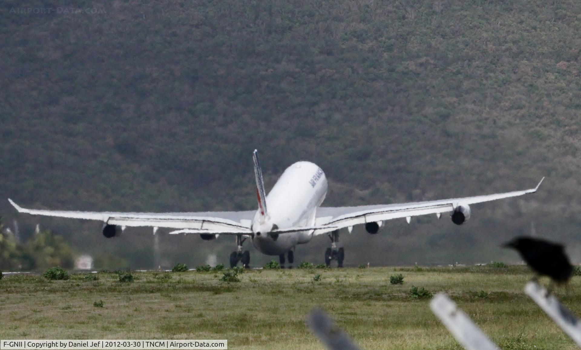 F-GNII, 2001 Airbus A340-313X C/N 399, F-GNII