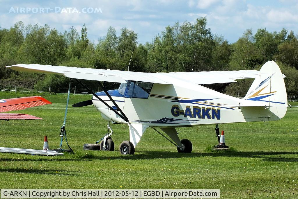 G-ARKN, 1961 Piper PA-22-108 Colt Colt C/N 22-8327, in a new colour scheme