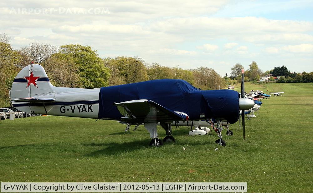 G-VYAK, 1993 Yakovlev Yak-18T C/N 01-32, Ex: N7818T > HA-HUA > G-VYAK - Currently in prvate hands since May 2011.