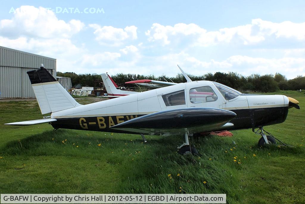 G-BAFW, 1965 Piper PA-28-140 Cherokee C/N 28-21050, privately owned