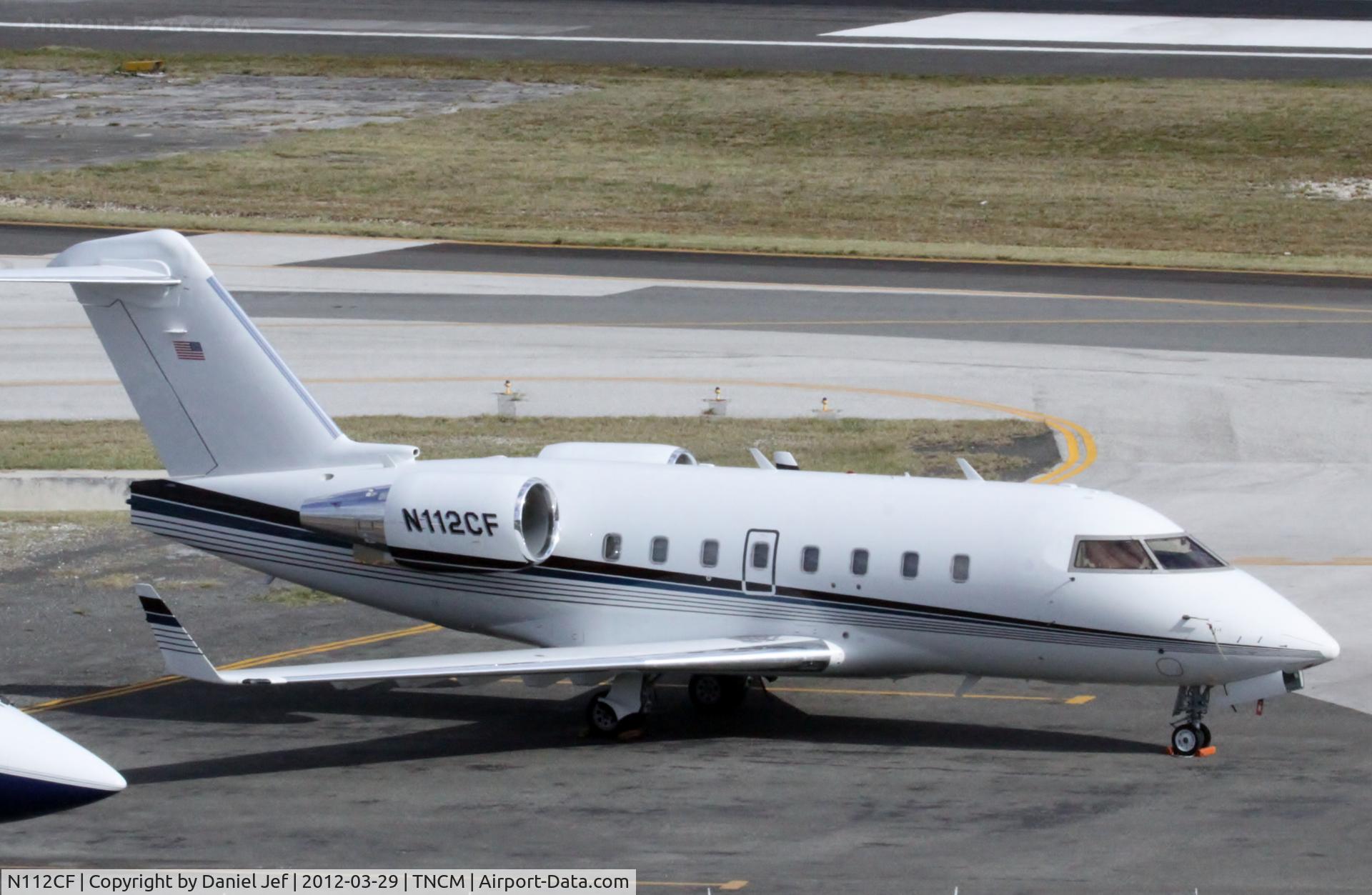 N112CF, 2001 Bombardier Challenger 604 (CL-600-2B16) C/N 5509, N112CF